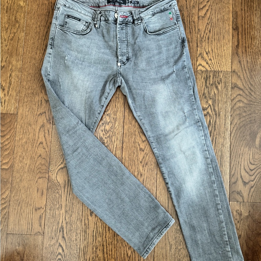 Philipp Plein super straight cut jeans size 34